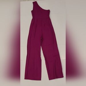 NWOT Shein 1 shoulder jumpsuit